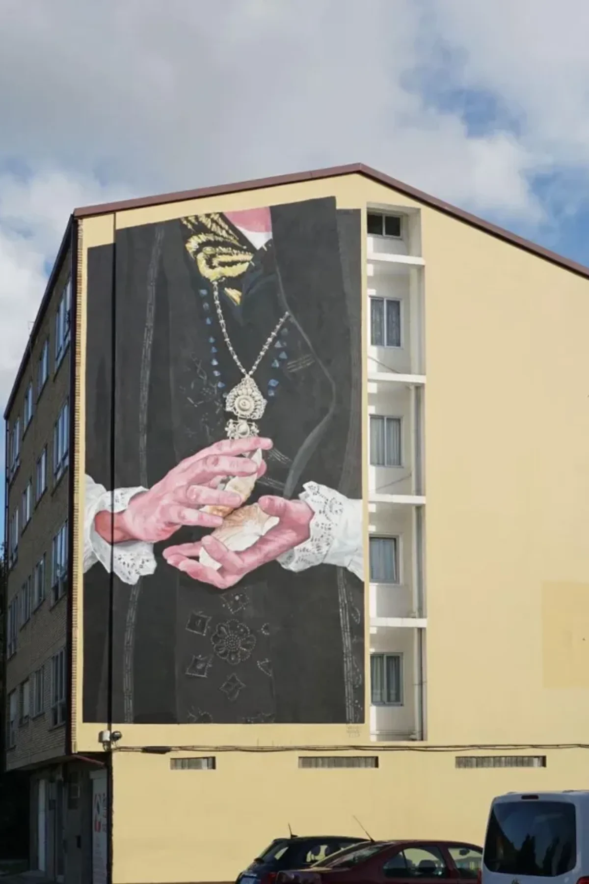 As Cunchas, mural de Virginia Bersabé