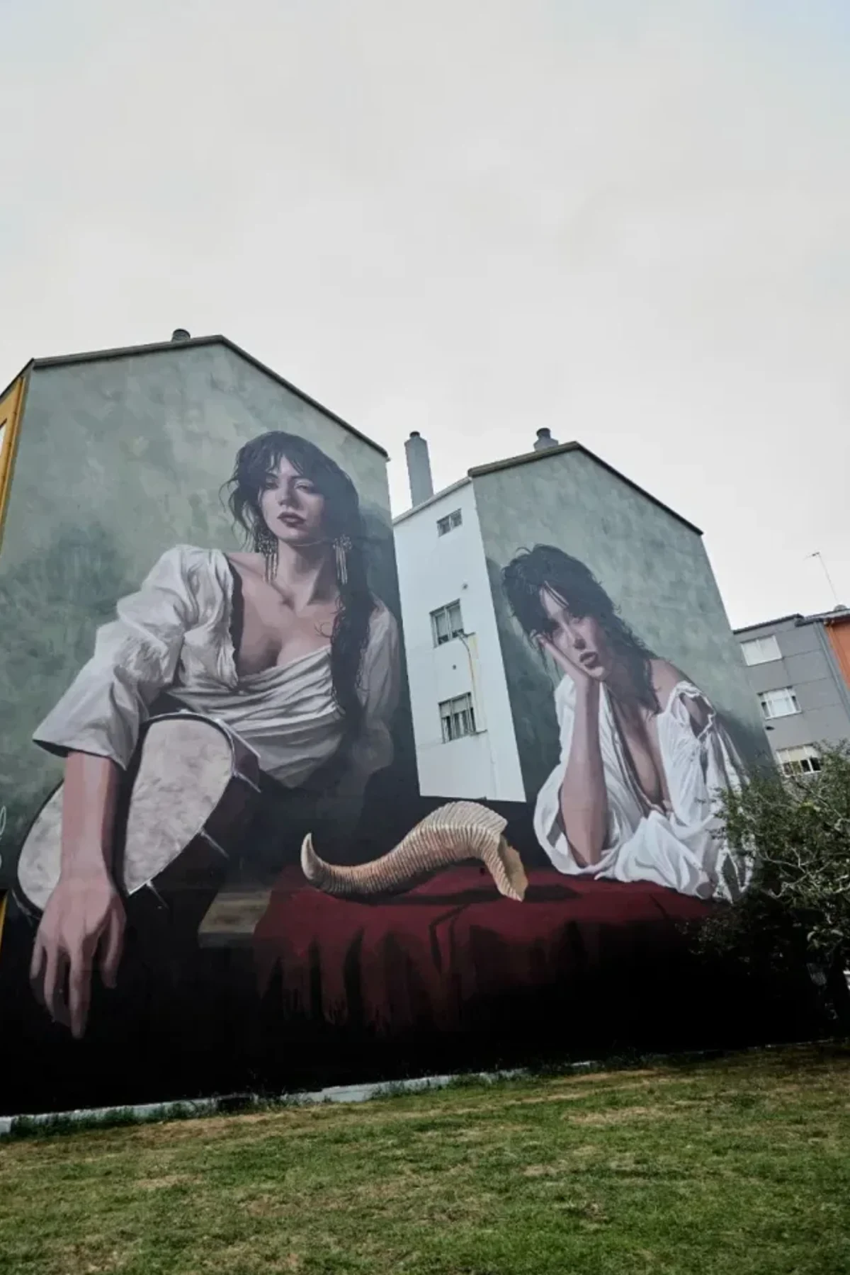 As Mouras, mural de Wedo Goás