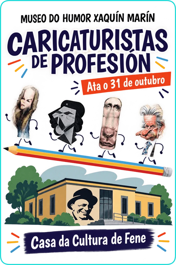 Cartel de Caricaturistas de profesión