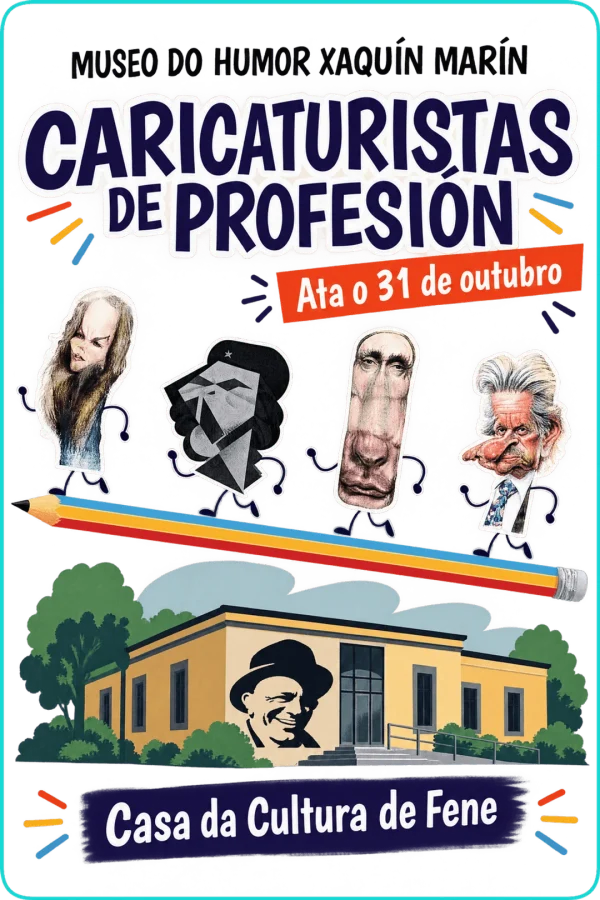 Cartel de Caricaturistas de profesión