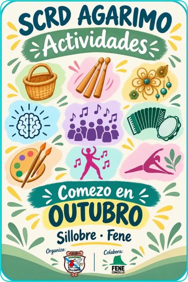 Cartel de Actividades SCRD Agarimo