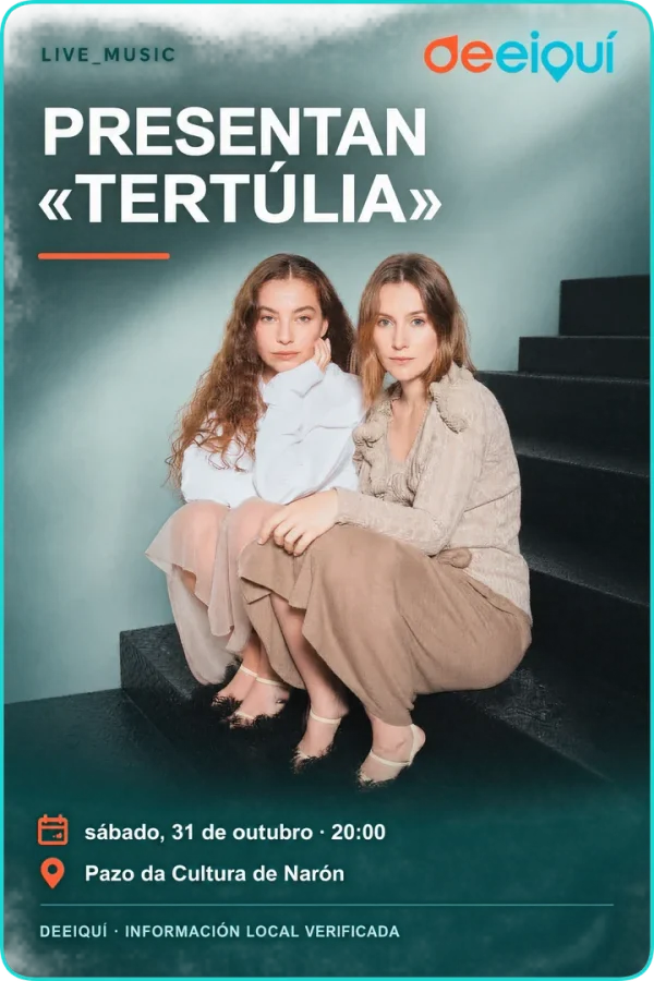 Cartel de Fillas de Cassandra presentan «Tertúlia»