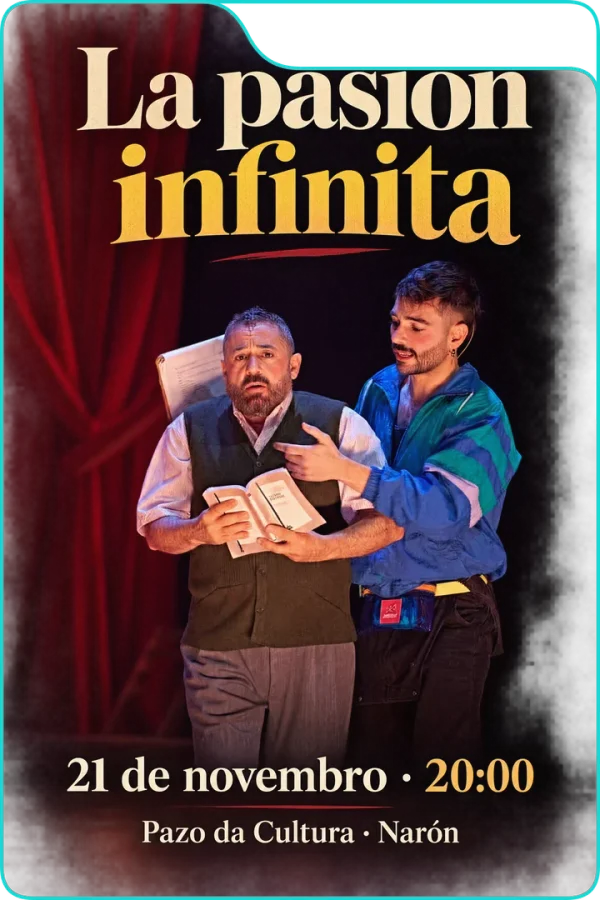 Cartel de La pasión infinita