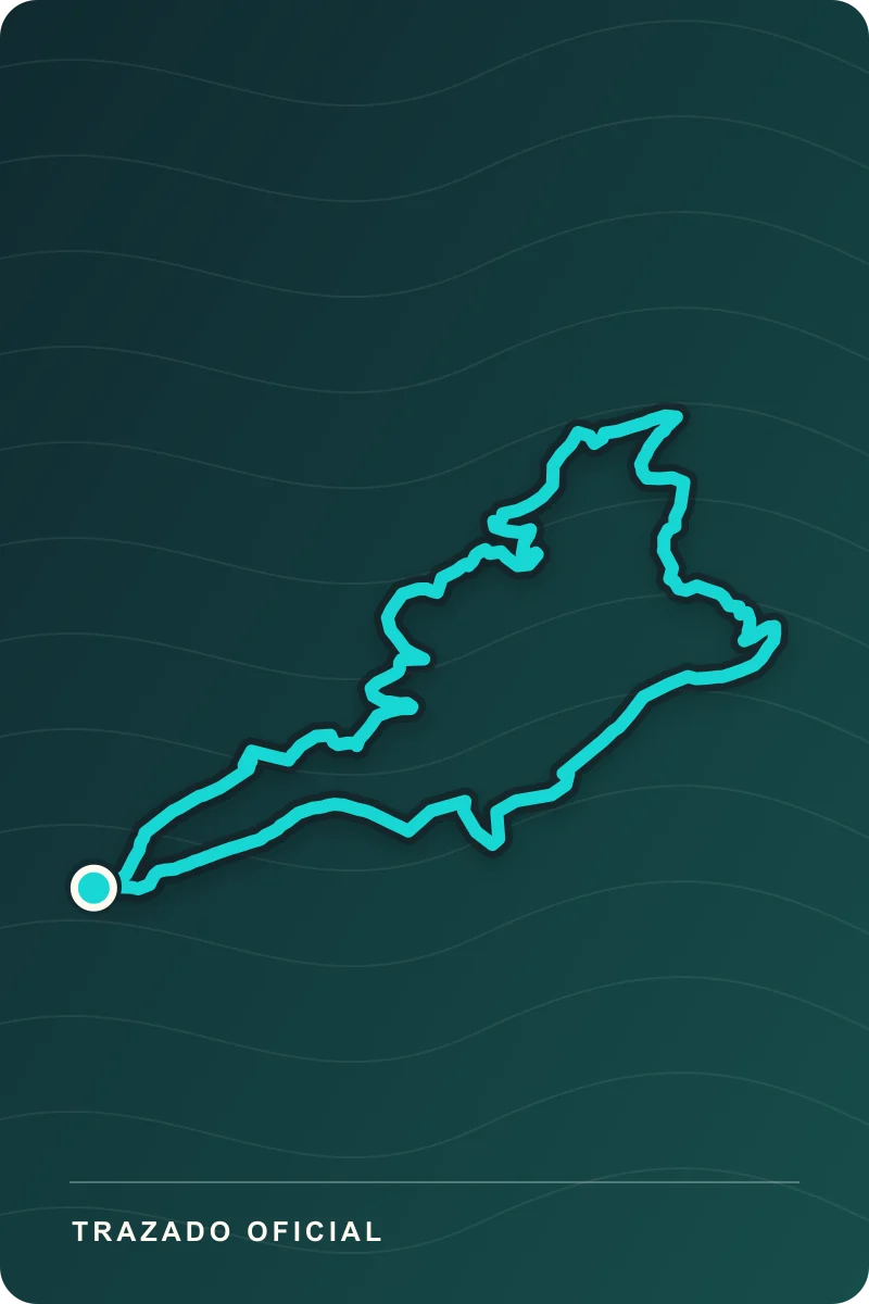 Representación do trazado oficial de PR-G 147 · Sendeiro das Fragas da Ribeira e do Lostegal