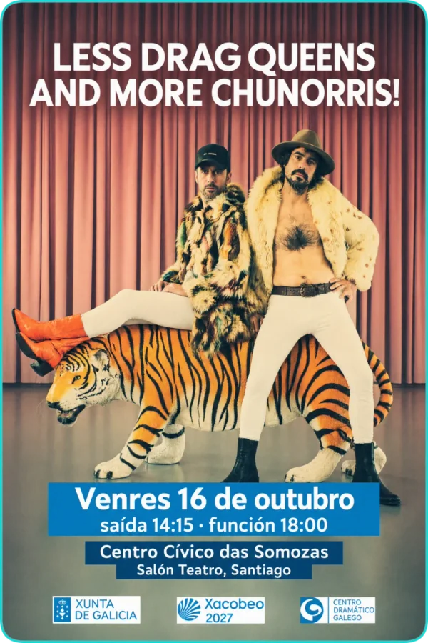 Cartel de Less Drag Queens and More Chunorris!