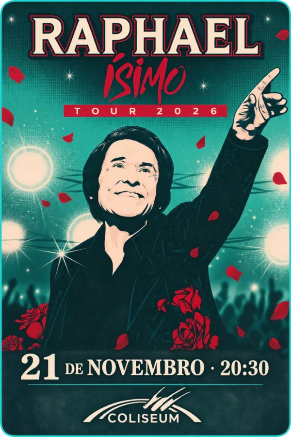 Cartel de RAPHAELísimo - Tour 2026