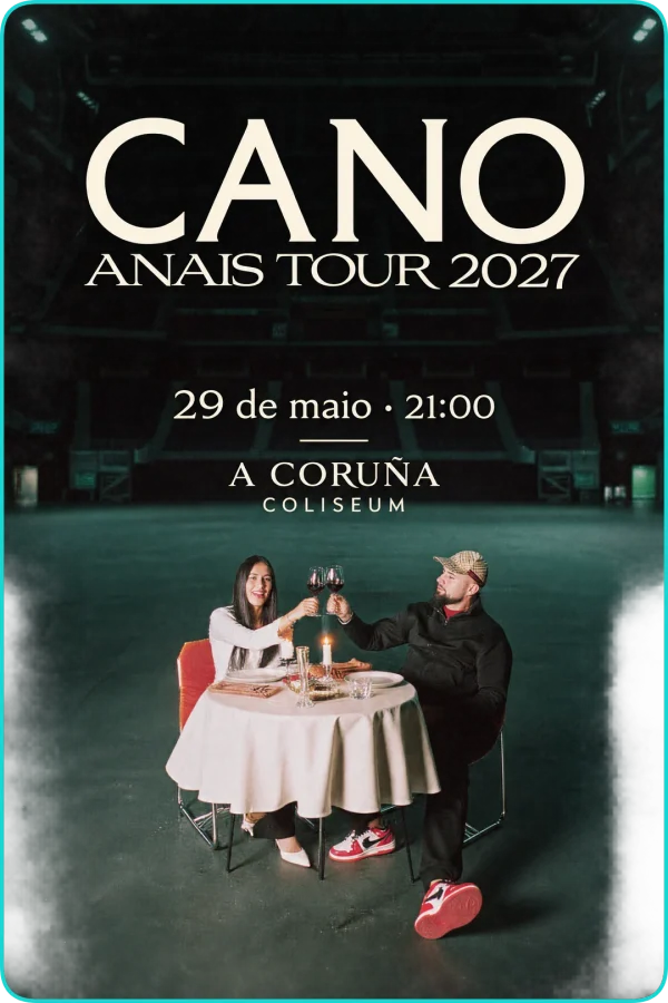 Cartel de CANO - Anais Tour 2027