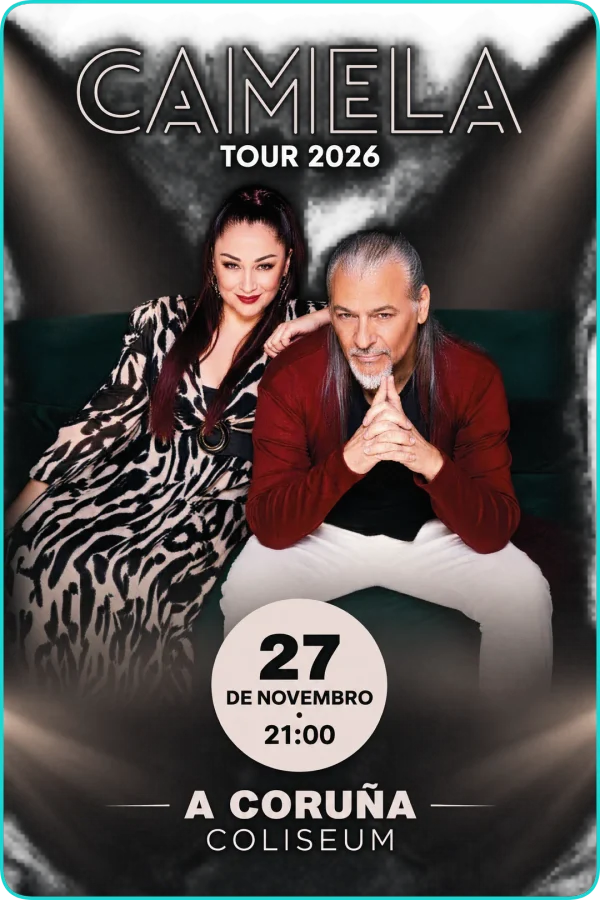 Cartel de CAMELA - Tour 2026