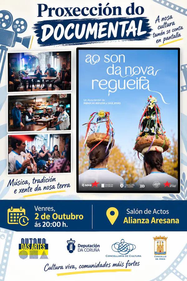 Cartel de Ao son da nova regueifa