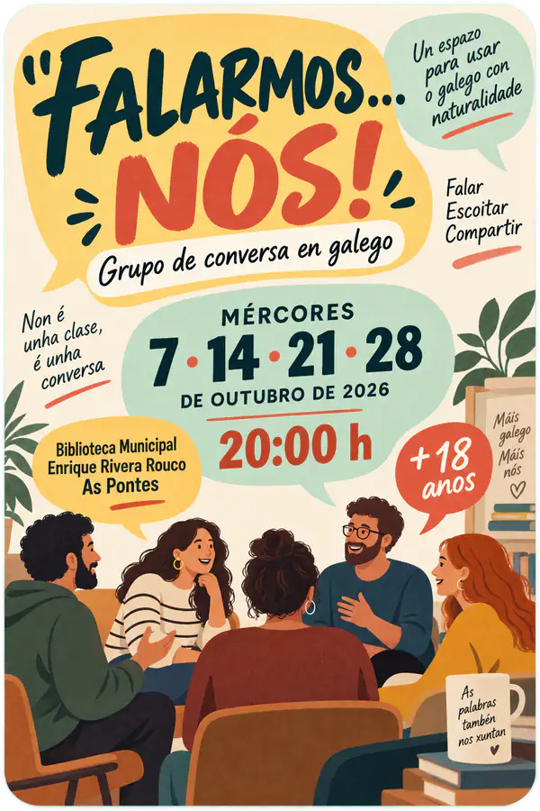 Cartel de Falarmos… nós!